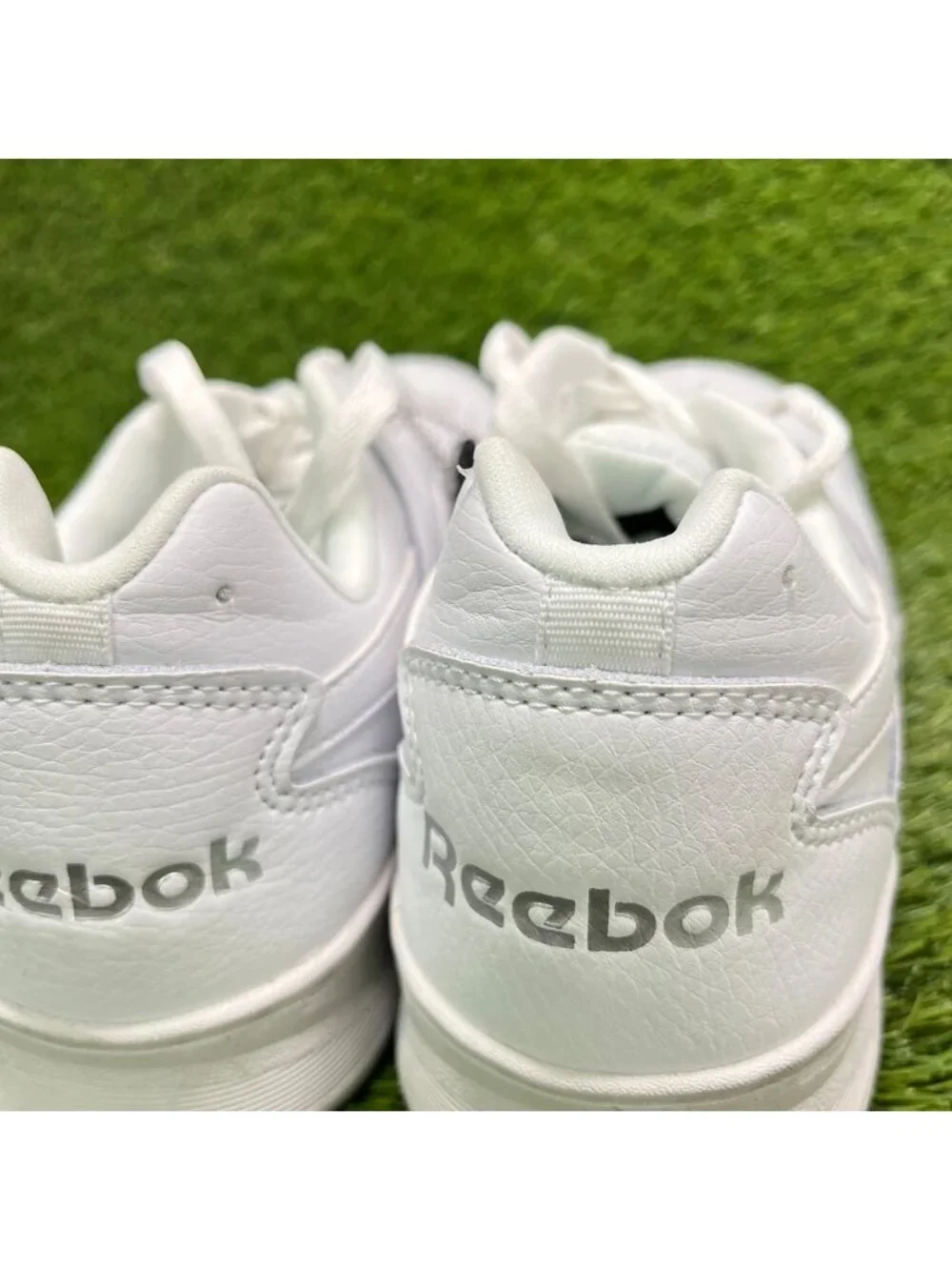 Reebok BB4500 Low Womens Size 9.5 White Leather Composite Toe Safety Work Shoes